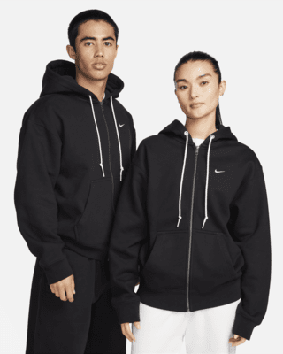 Nike Solo Swoosh Men's Full-Zip Hoodie. Nike ID